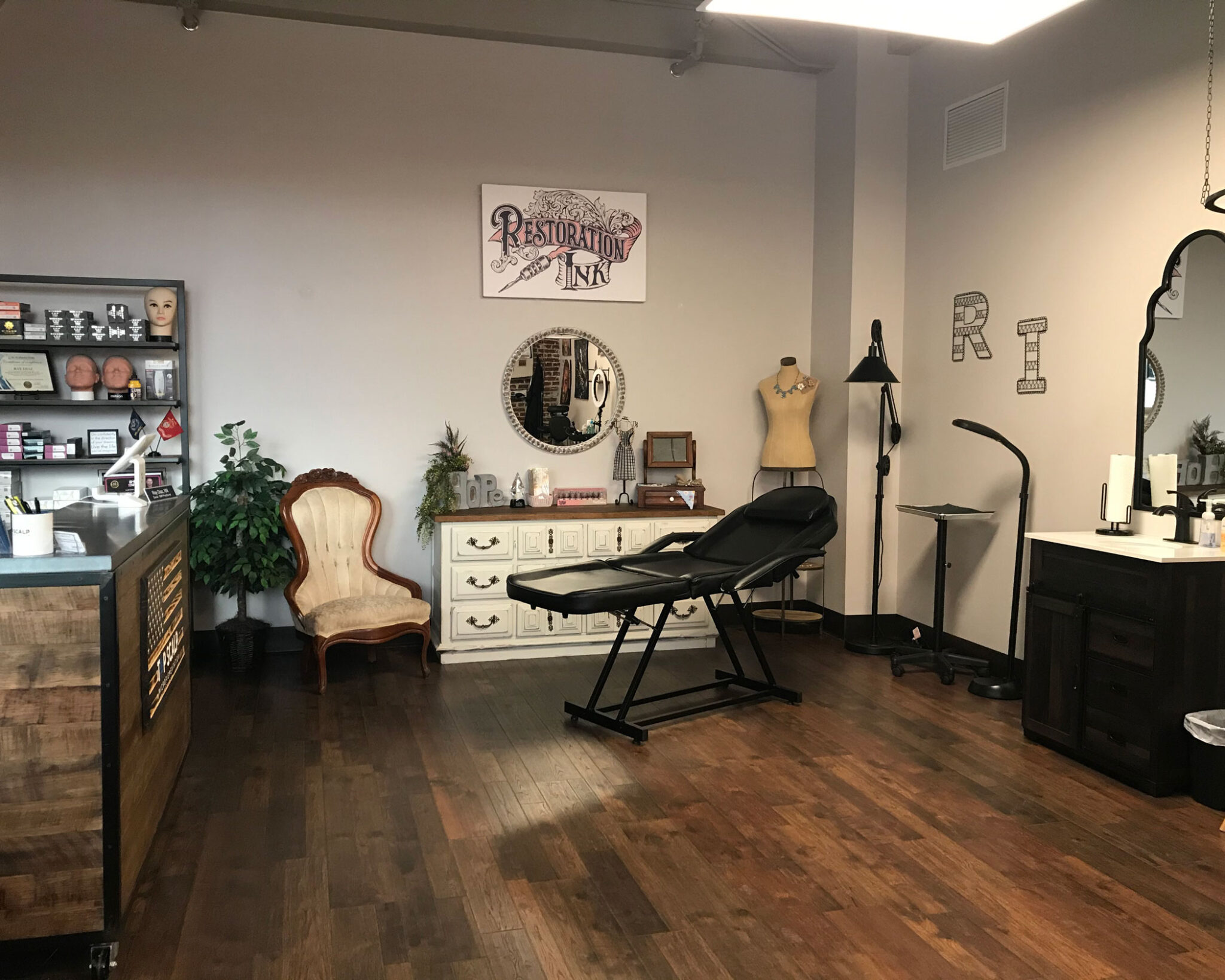 Image of restoration inks permanent makeup and paramedical tattoo studio